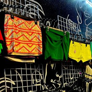 Women’s skirts and shorts